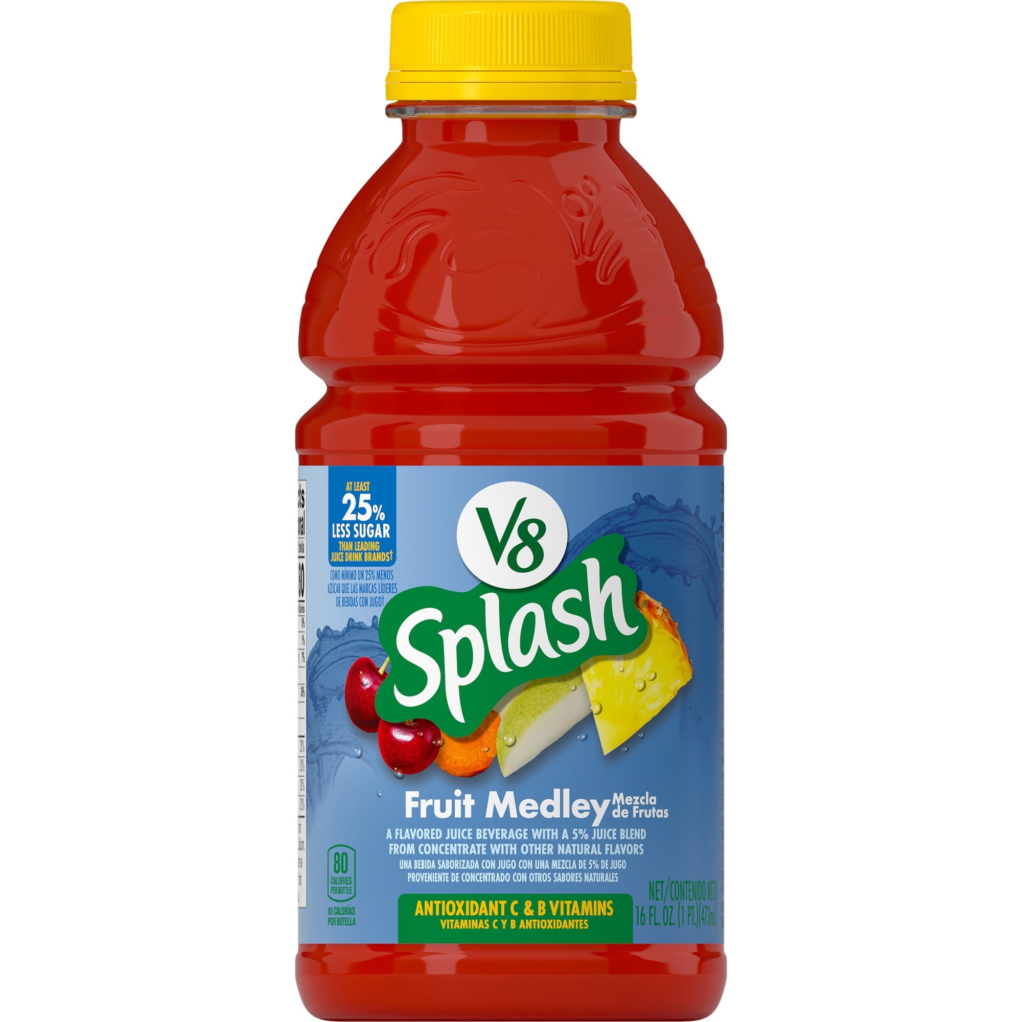 V8 Splash Fruit Medley Juice 16 OZ