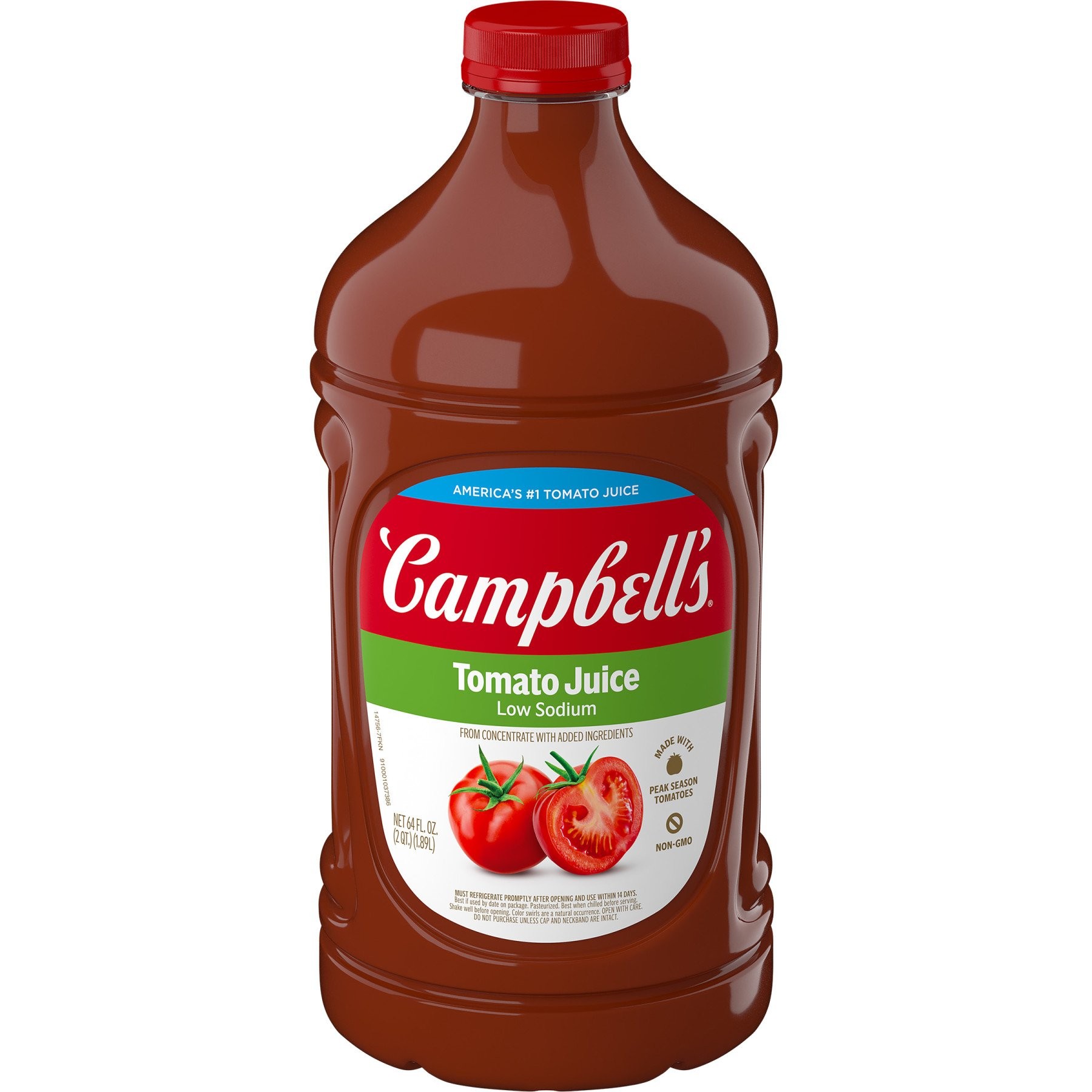 CAMPBELLS LW SOD TOMATO JUICE 64 OZ