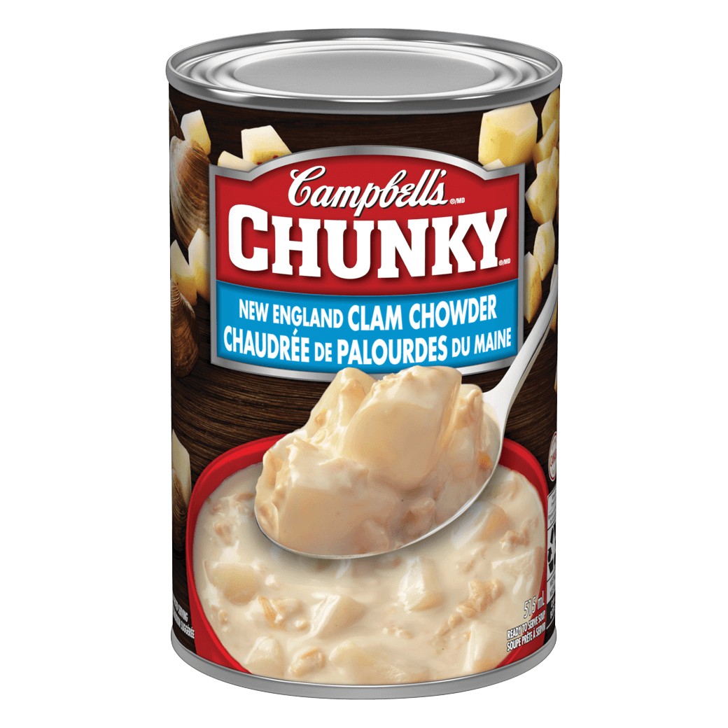 CAMPBELLS CHUNKY HR NE CLAM CHOWDER 18.8 OZ