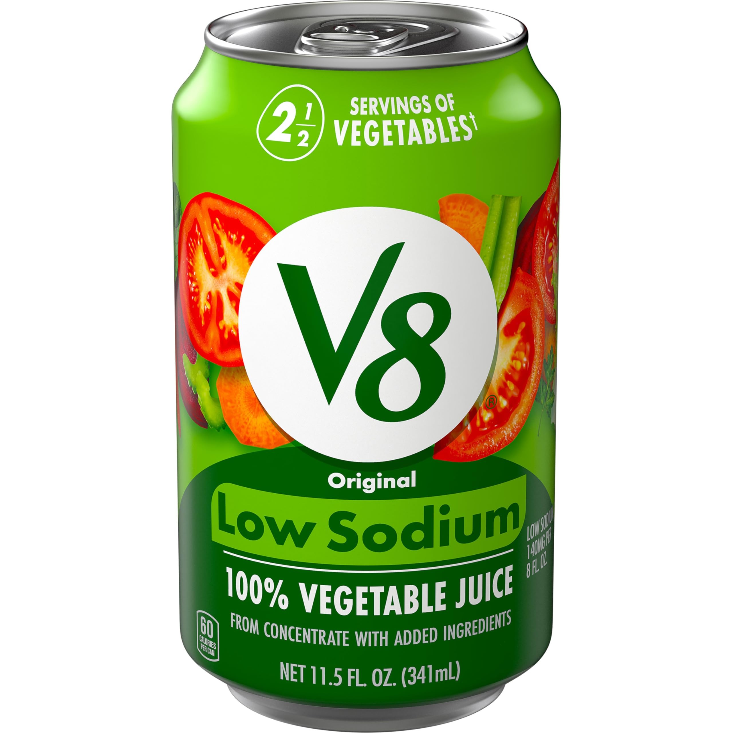 V8 LOW SALT VEGETABLE JUICE 11.5 CAN