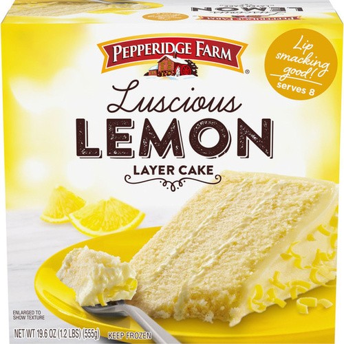 PEPPERIDGE FARM LEMON LAYER CAKE 19.6 OZ