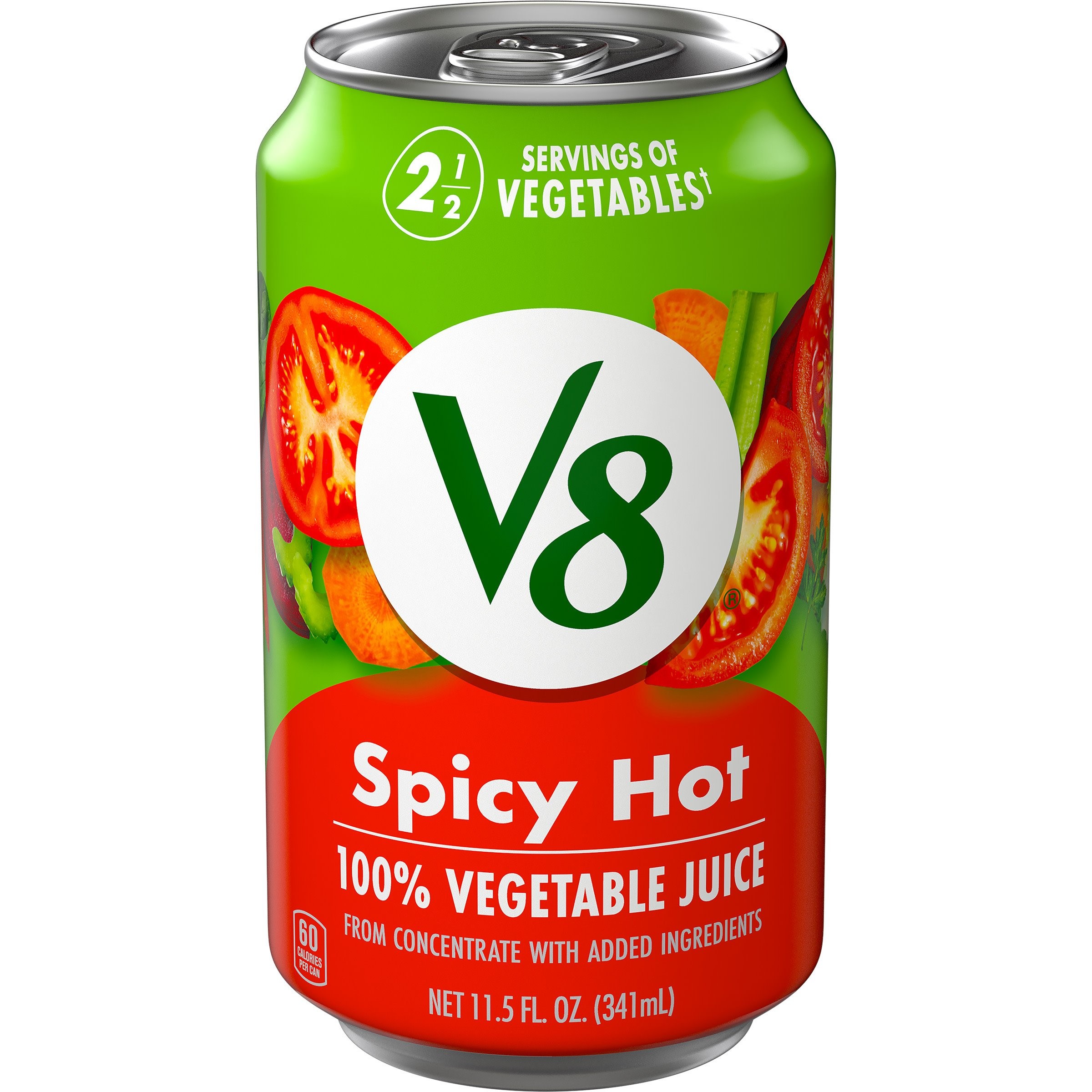 V8 HOT & SPICY 11.5 CAN