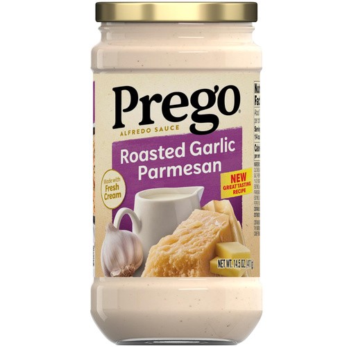 PREGO ROASTED GARLIC PARMESAN 14.5 OZ