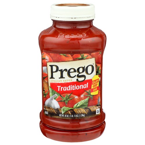 PREGO TRADITIONAL SAUCE 45 OZ