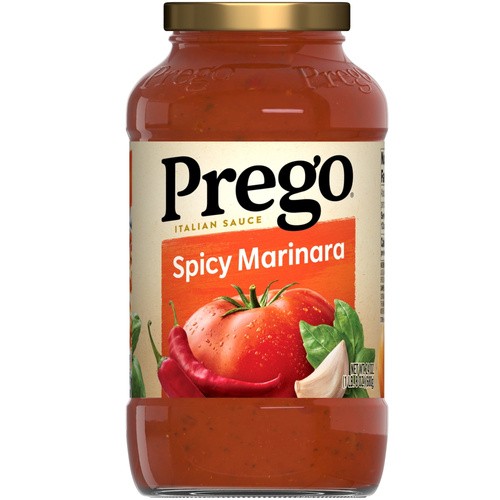 PREGO SPICY MARINARA                     24 OZ