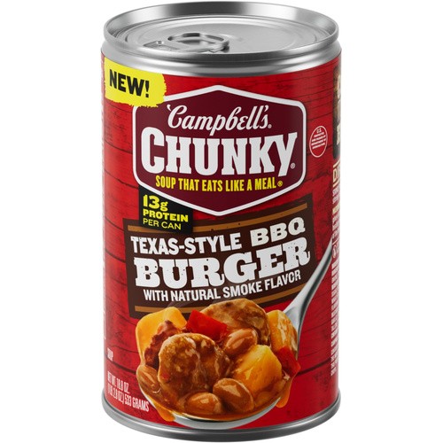 CAMPBELLS CHUNKY BBQ BURGER 18.8 OZ
