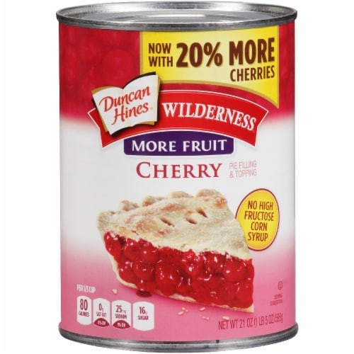 WILDERNESS CHERRY PIE FILLING 21 OZ
