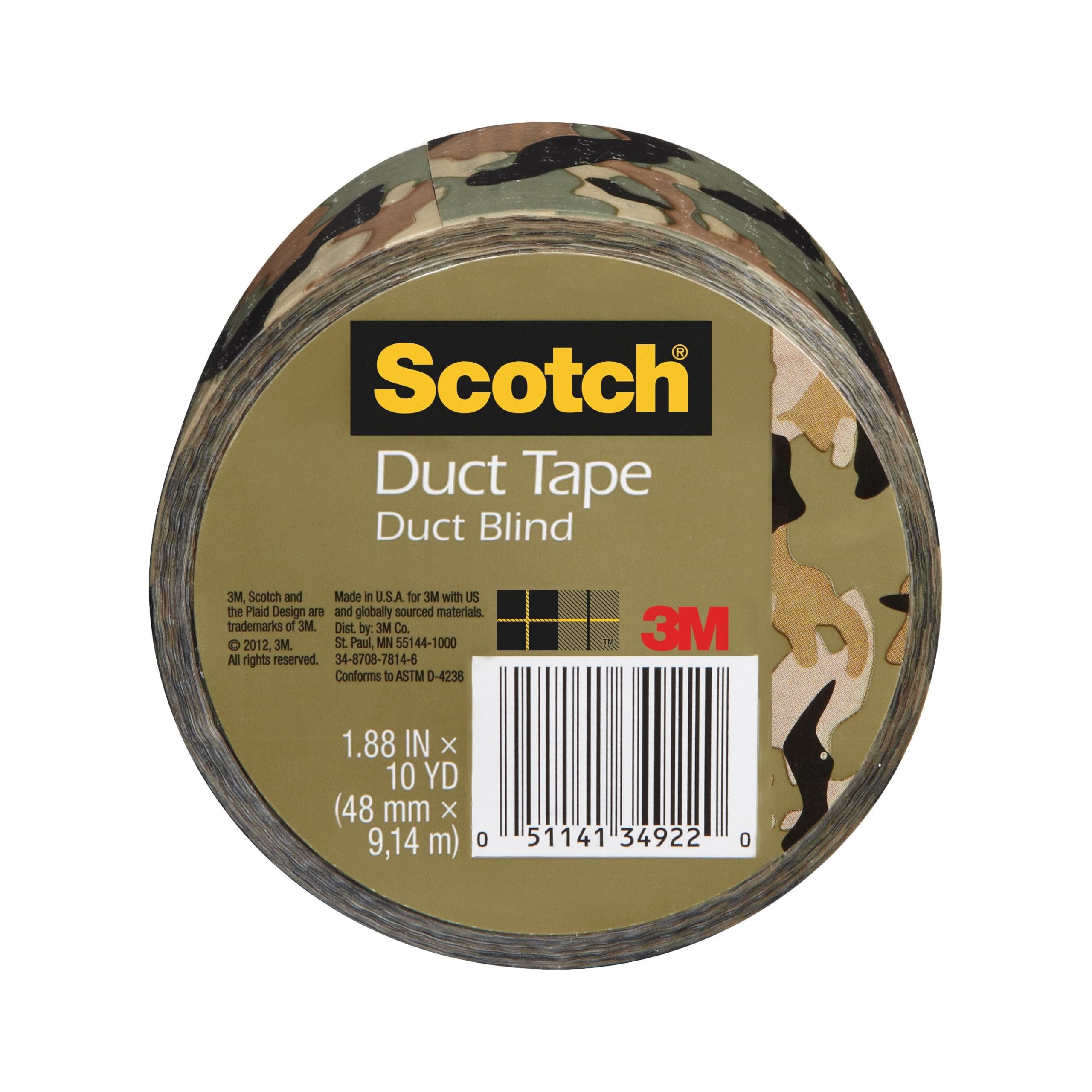 Scotch Duct Tape 10 YD 1 EACH