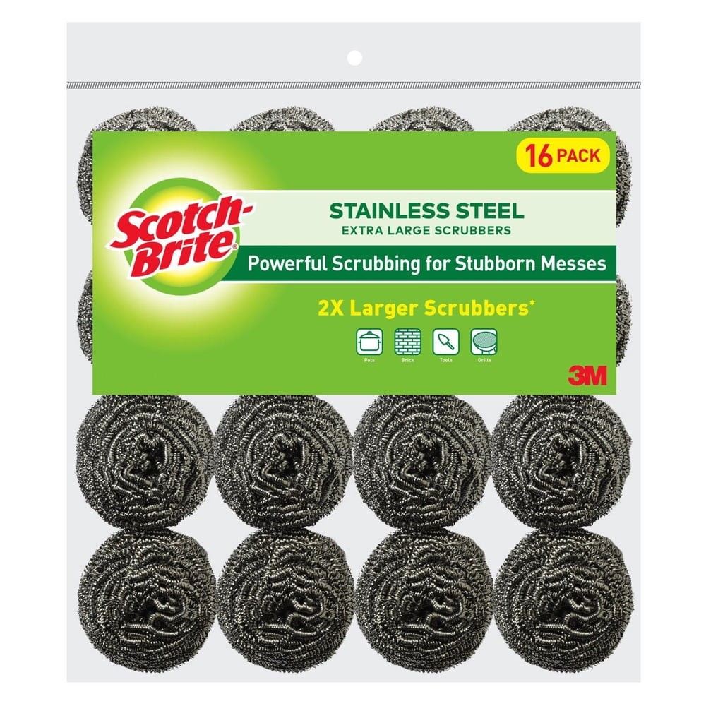 Scotch Brite Stainless Steel 16 PCS