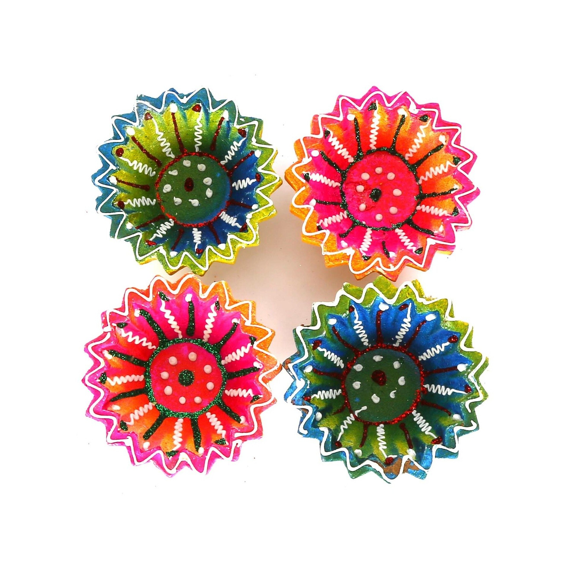 4pcs Diya Set 1 PACK