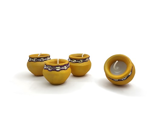 Diya Matki Set 4 PCS