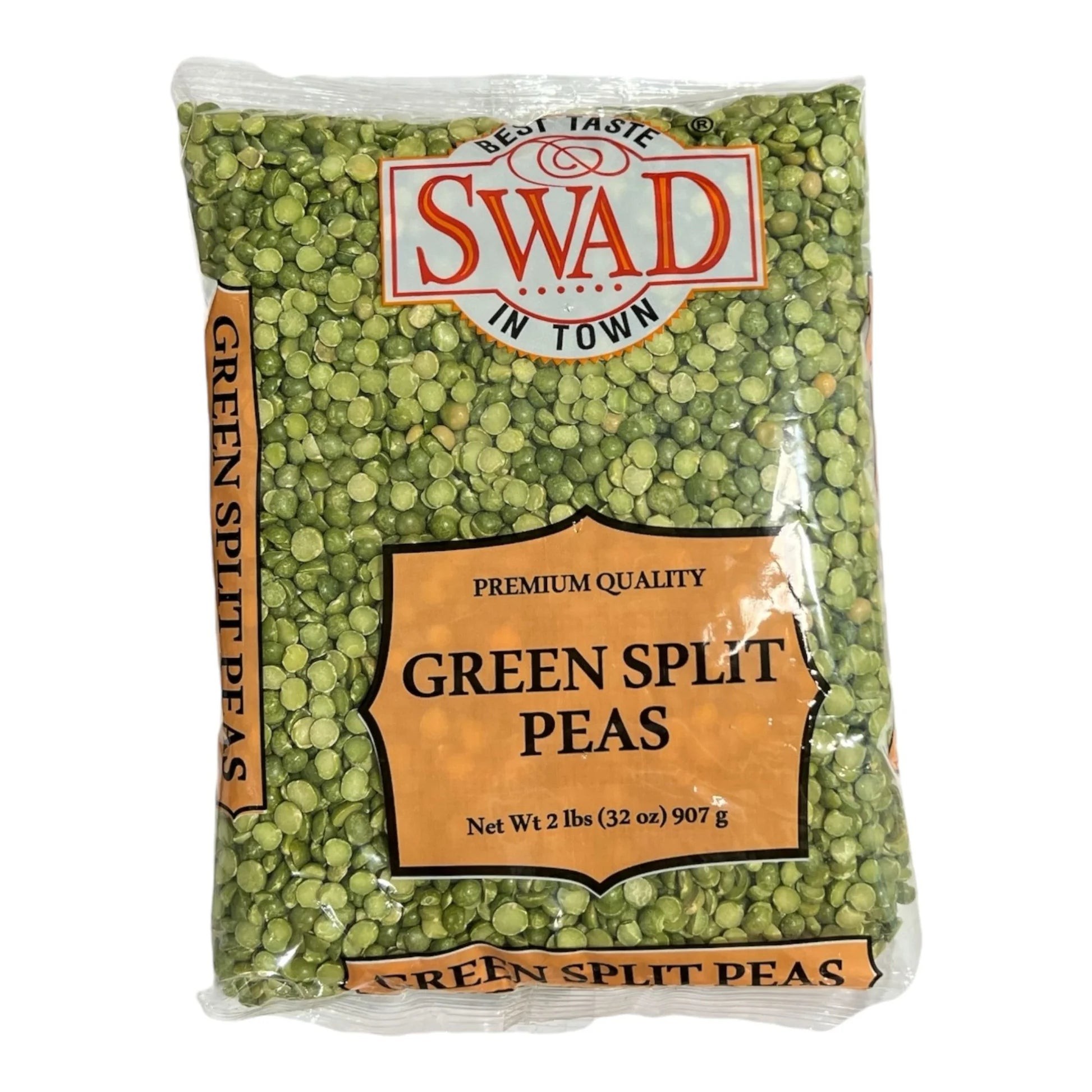 Swad Green Split Peas 2 LBS