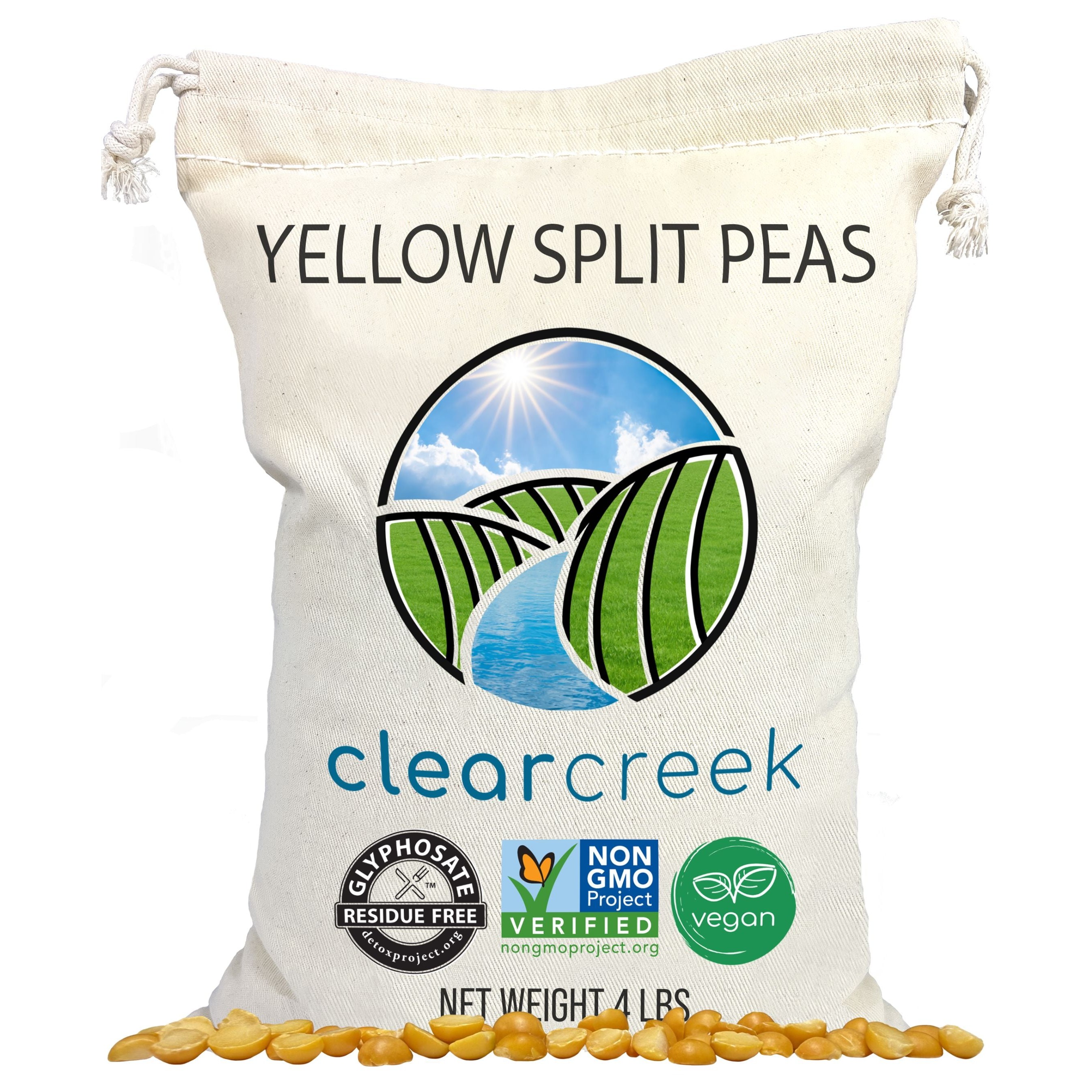SWAD YELLOW SPLIT PEAS 4 LBS