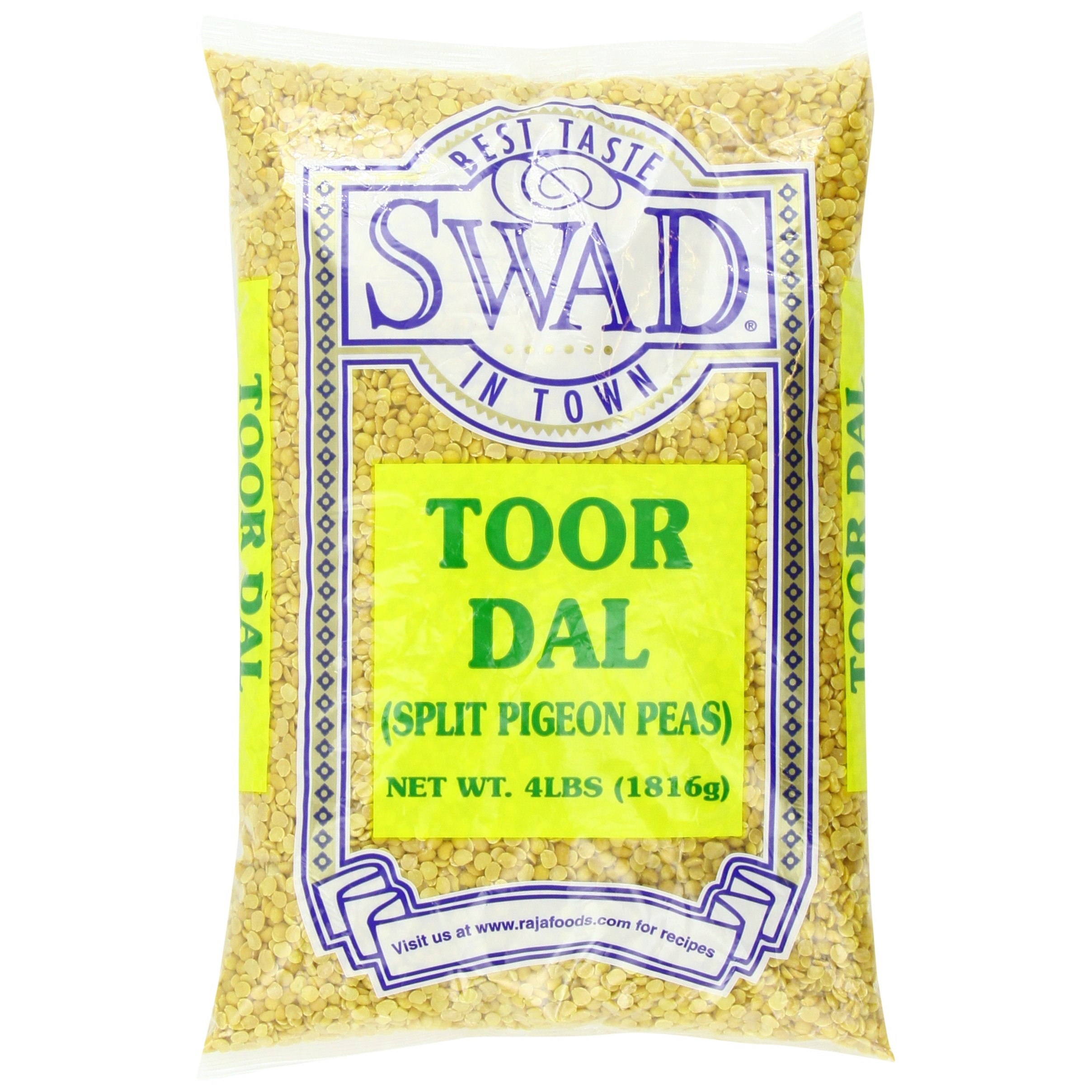 Swad Toor Dal 4 LBS
