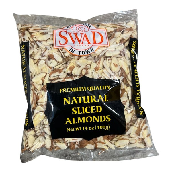 SWAD NATURAL SLICED ALMOND 400 GM