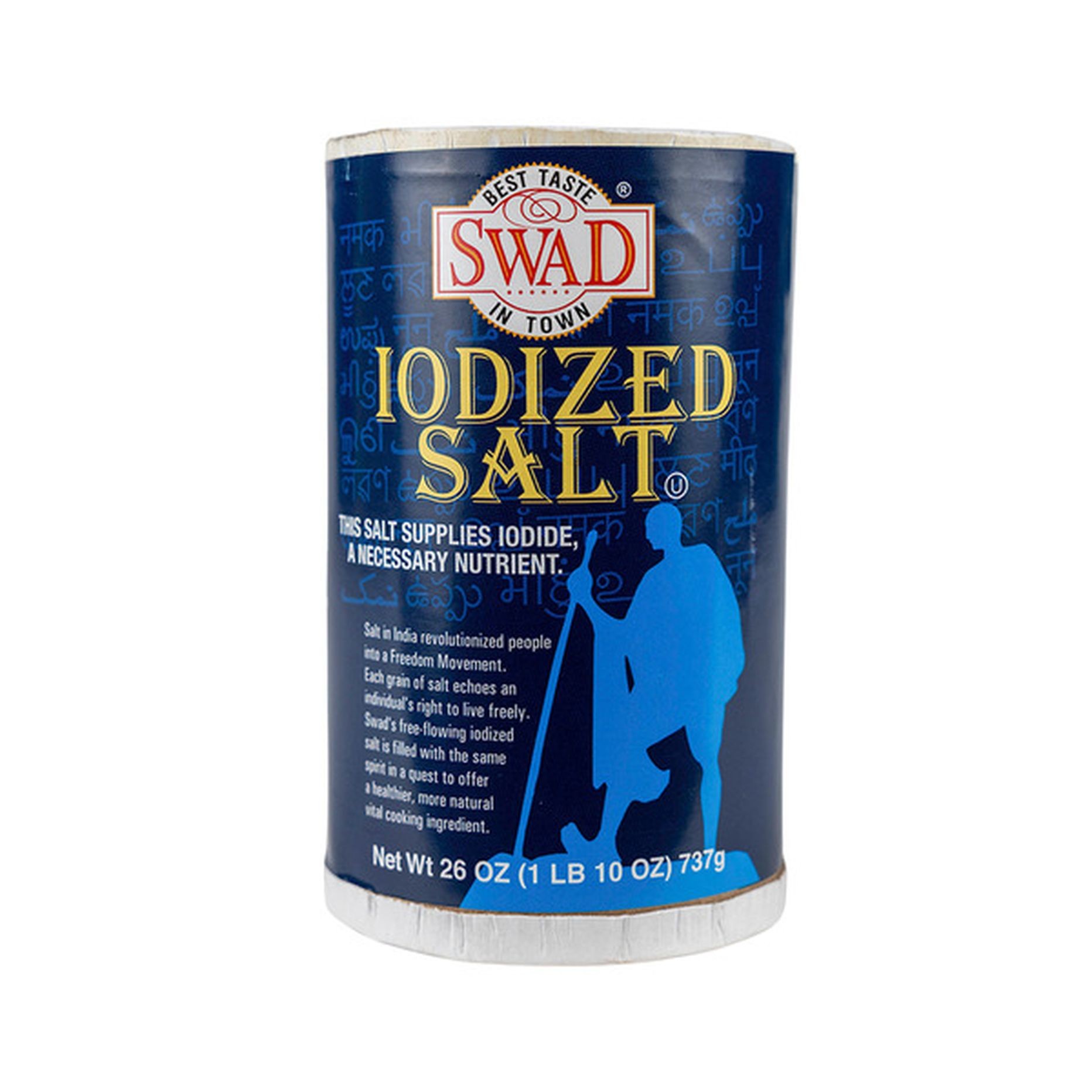 Swad Iodized Salt 26 OZ