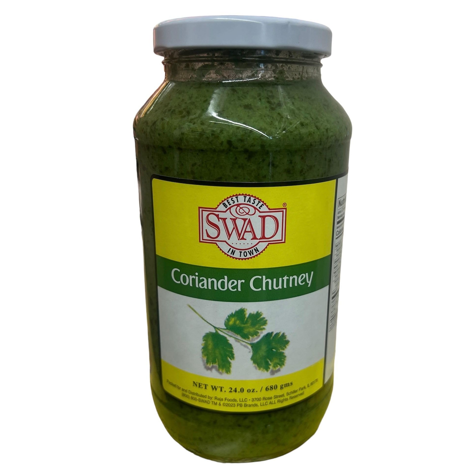 SWAD CORIANDER CHUTNEY 1.5 Lbs