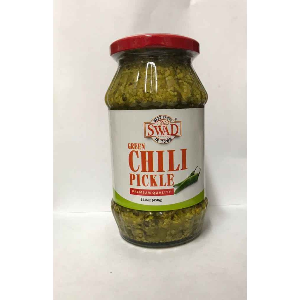 Swad Green Chilli Pickle 0.99 LBS