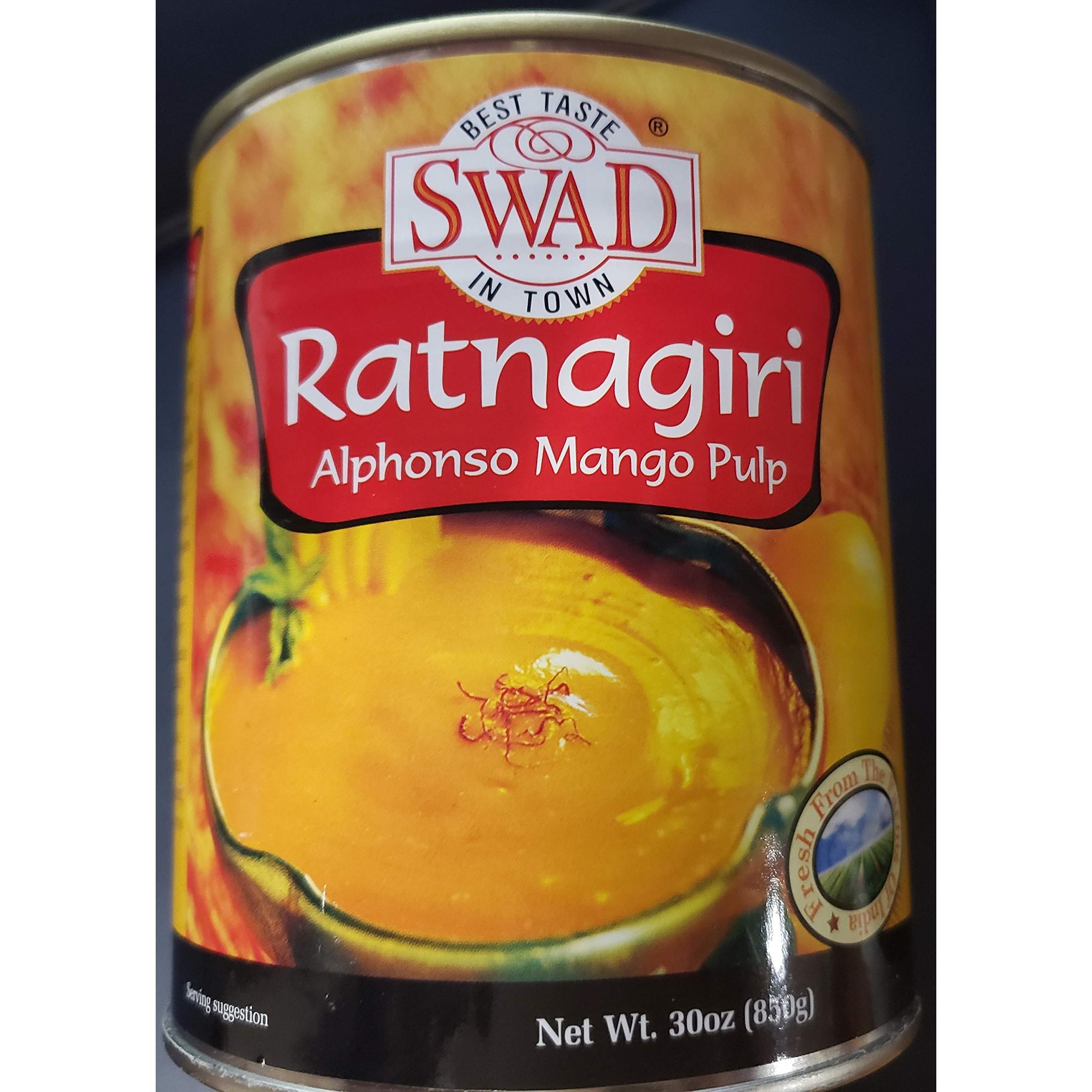 Swad Alphonso Mango Pulp 850 GM