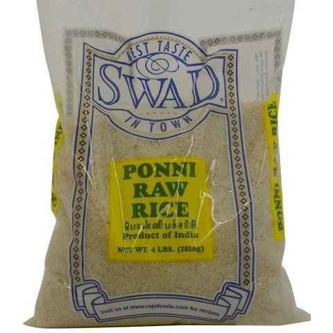 Swad Poni Raw Rice 4 LBS