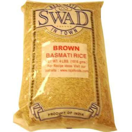 Swad Brown Basmati Rice 4 LBS