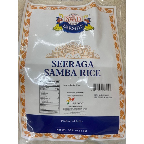 Swad Seeraga Samba 10 LBS