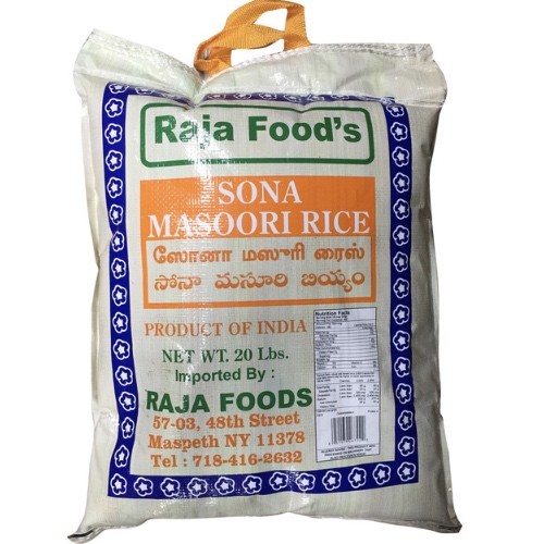 Raja Sona Masoori 20 LBS