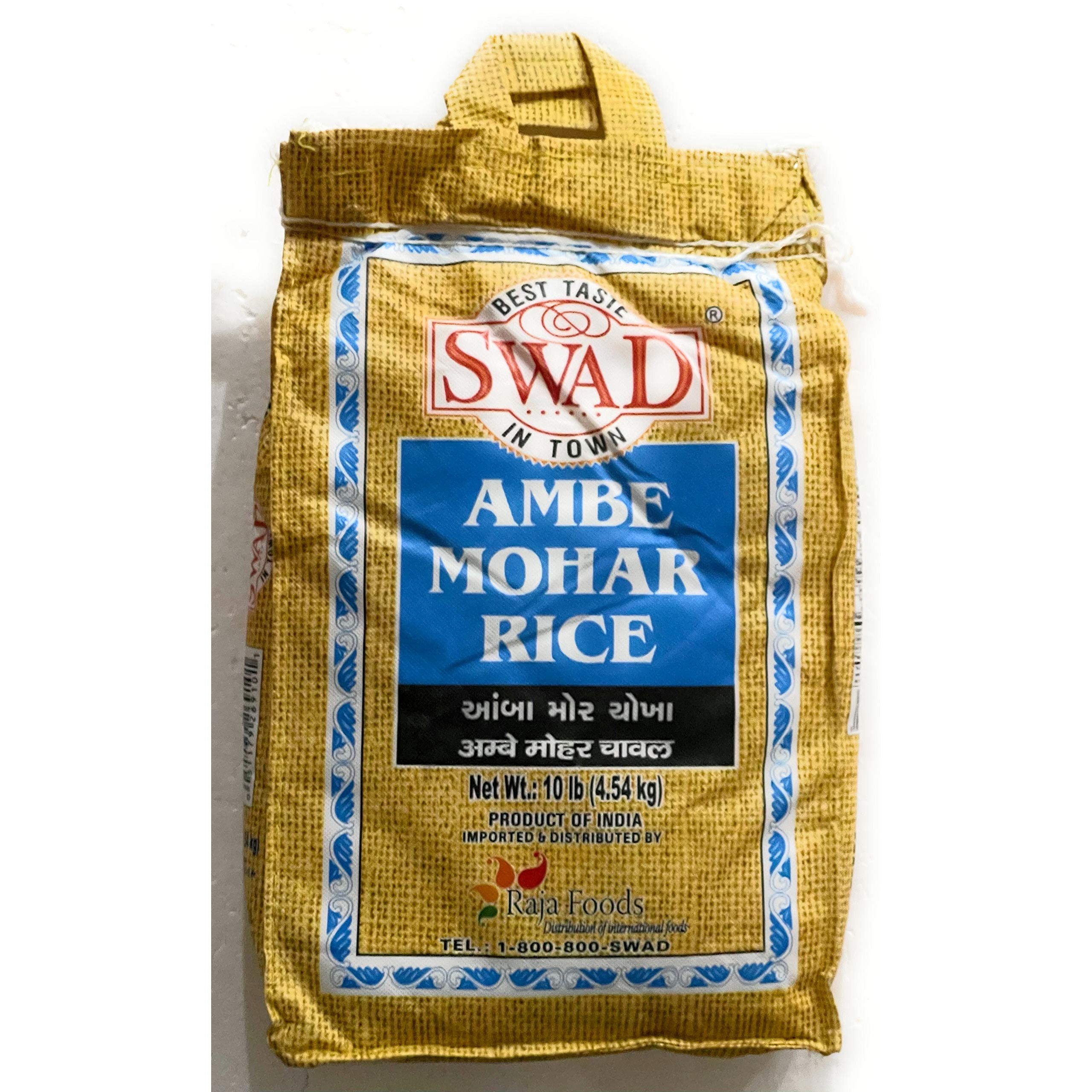 SWAD AMBE MOHAR RICE  10 LBS