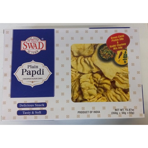 Swad Plain Papdi 350 GM