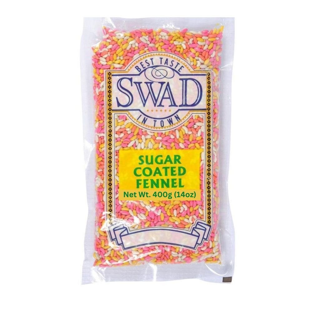 Swad Sugar Coated Fennel 14 OZ