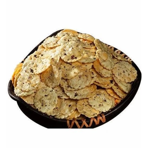 Swad Khichiya Papad(Black Pepper Rice) 500 GM