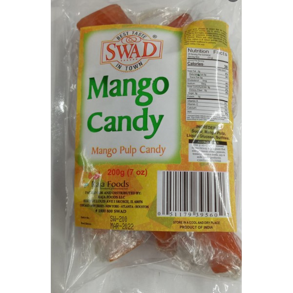 Swad Mango Masala Candy 7 Oz
