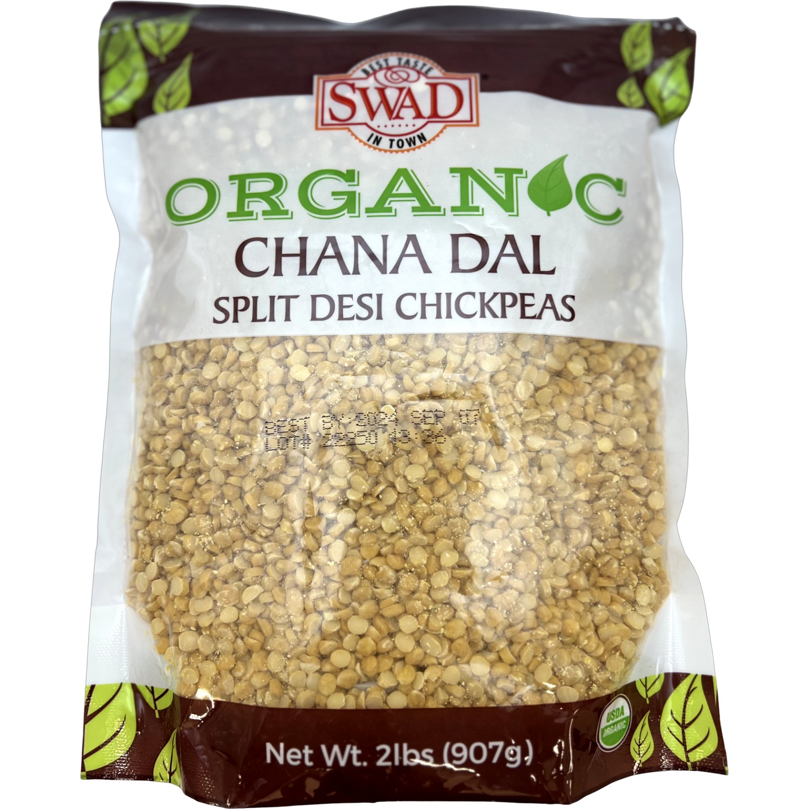 Swad Organic Chana Dal 2 LBS