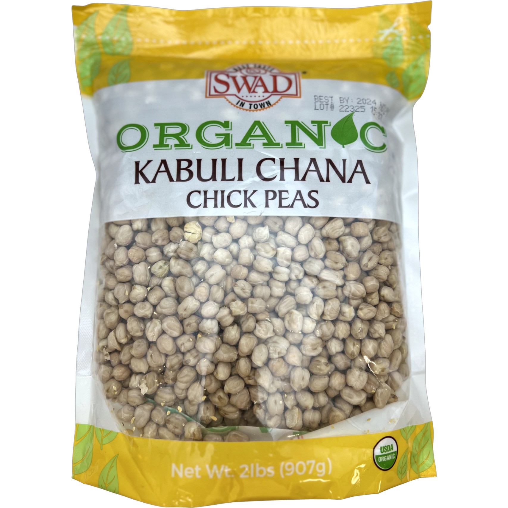 Swad Organic Kabuli Chana 2 LBS