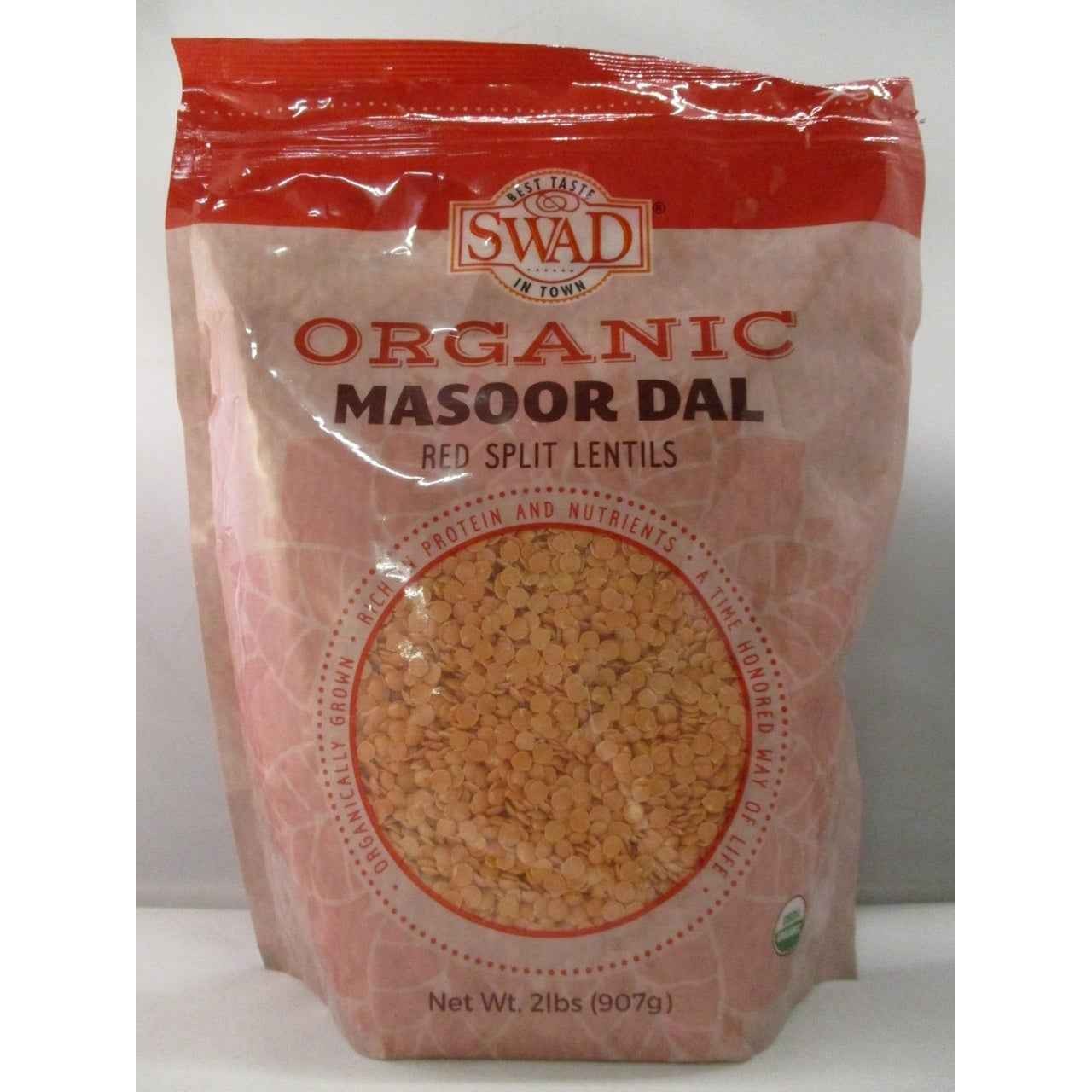 SWAD Organic Masoor Dal 2 LBS