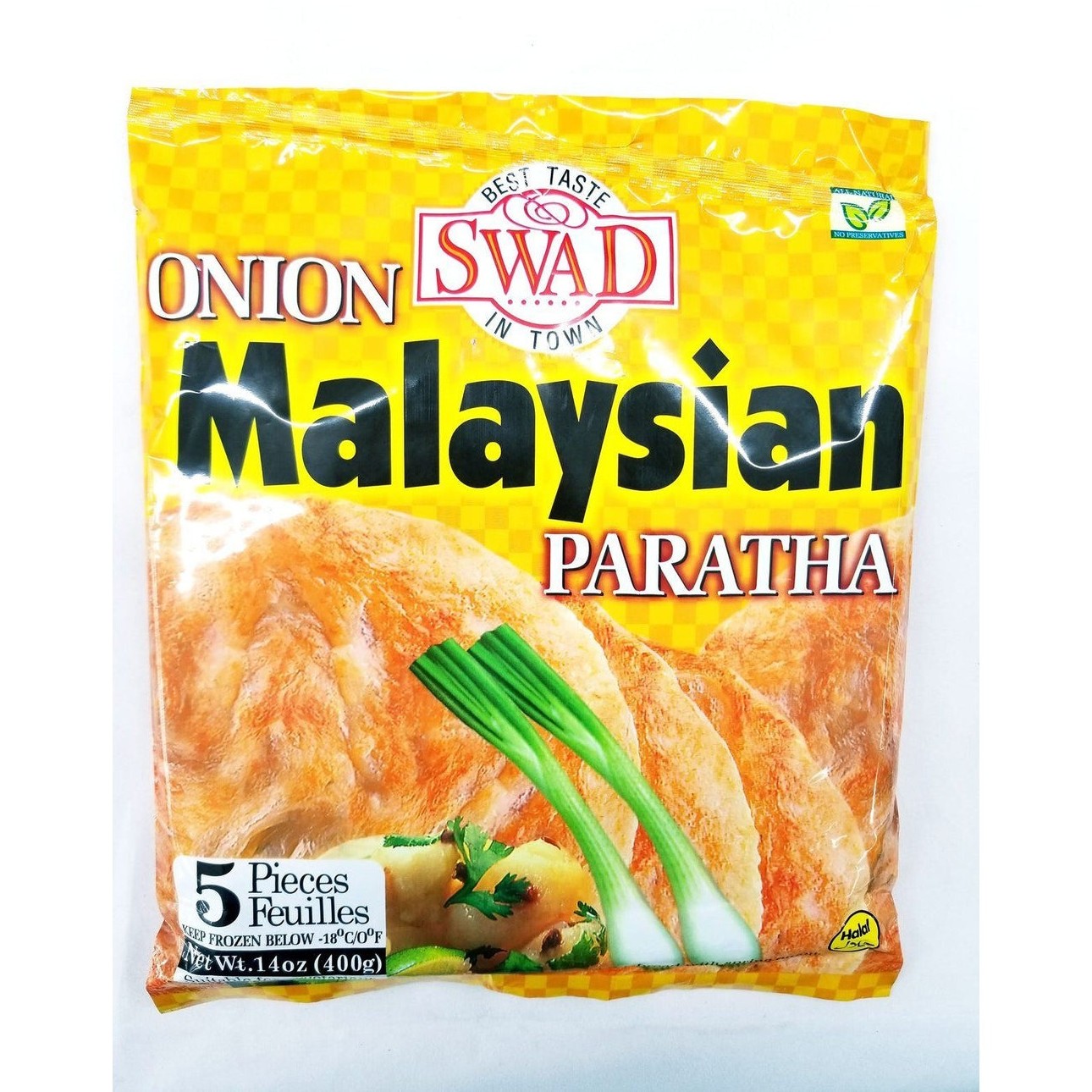 Swad Onion Malaysian Paratha 5 PCS