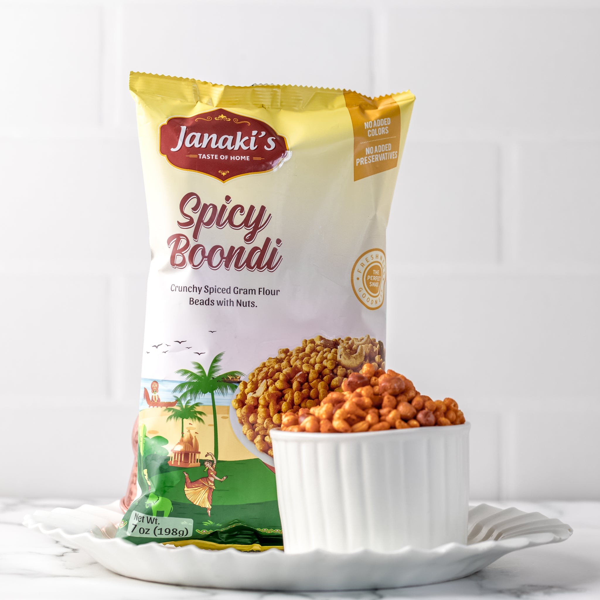 JANAKIS Janki Spicy Boondi 7 OZ