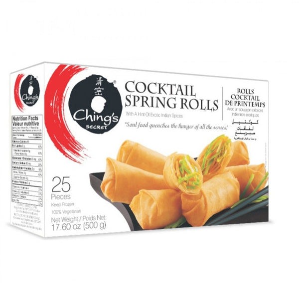 Chings Cocktail Spring Roll 25 PCS