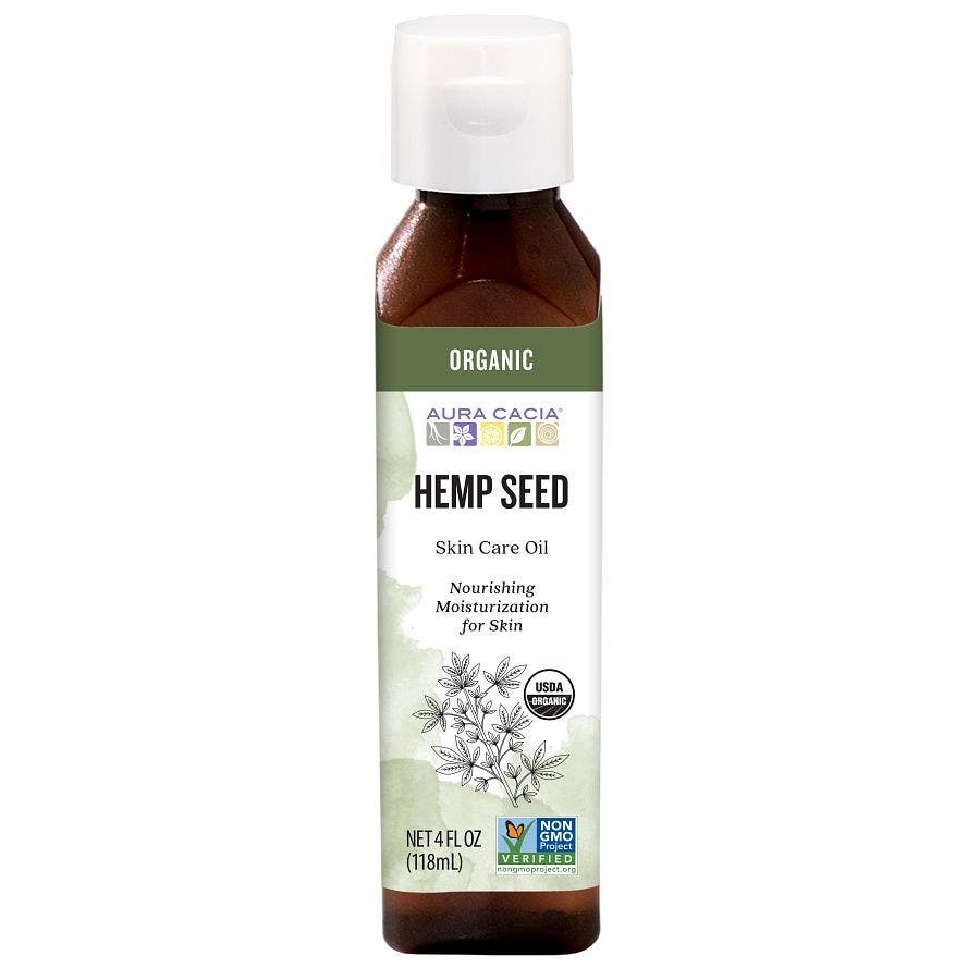AURA CACIA HEMP SEED SKIN CARE OIL 0.25 Lbs