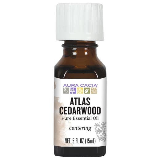 AURA CACIA ATLAS CEDARWOOD GROUNDING ESSENTIAL OIL 0.03 Lbs