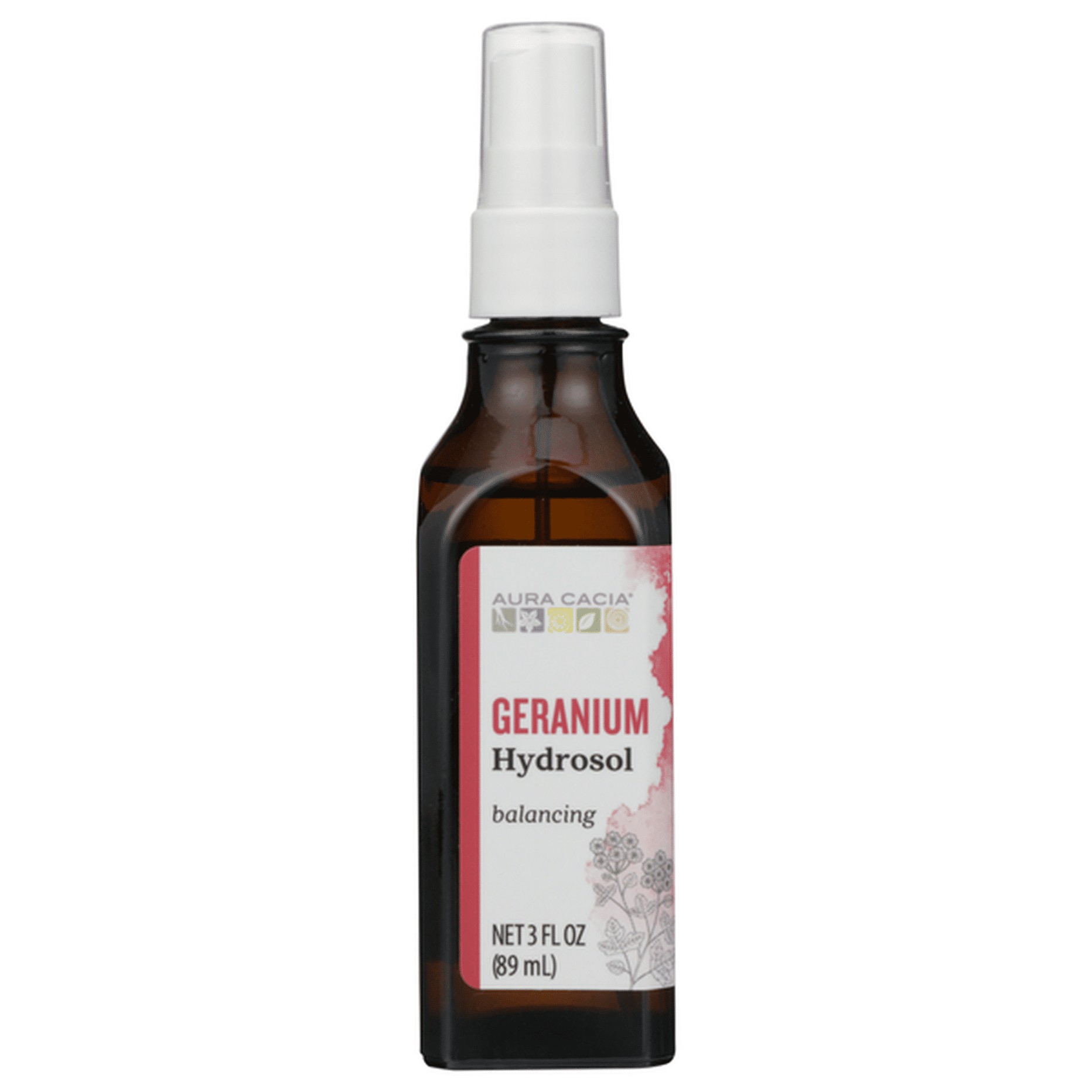 AURA CACIA GERANIUM HYDROSOL BALANCING 0.19 Lbs