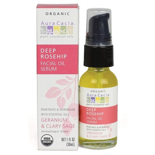AURA CACIA DEEP ROSEHIP FACIAL OIL SERUM 0.06 Lbs