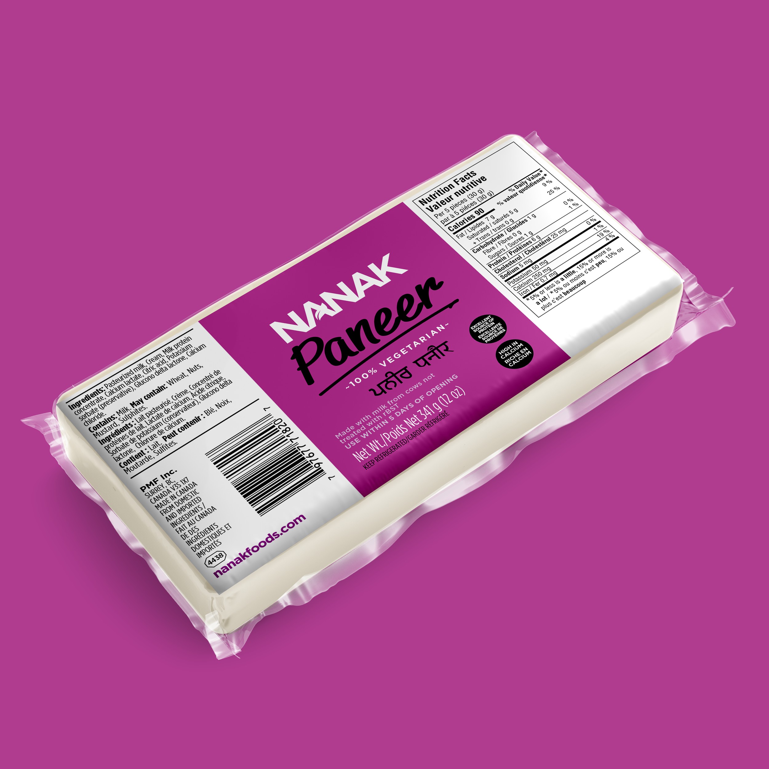 Nanak Paneer 0.75 LBS