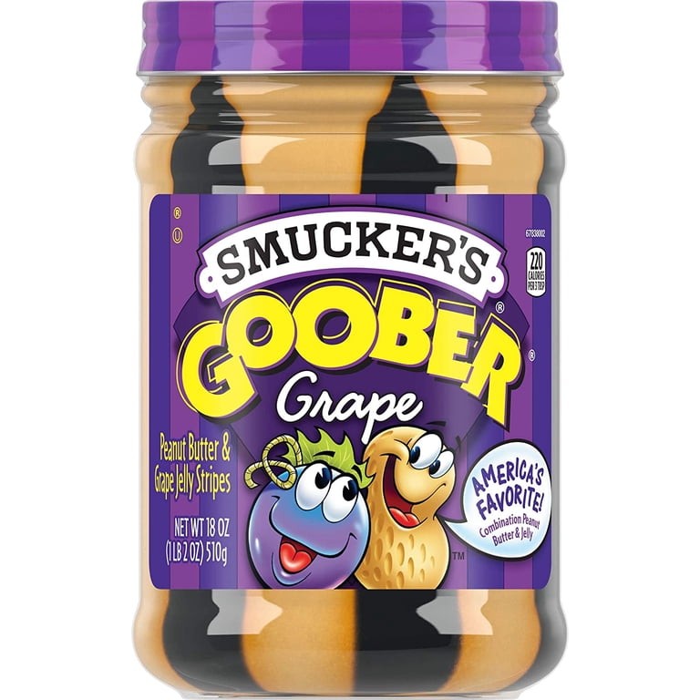 SMUCKER GOOBER GRAPE 18 OZ