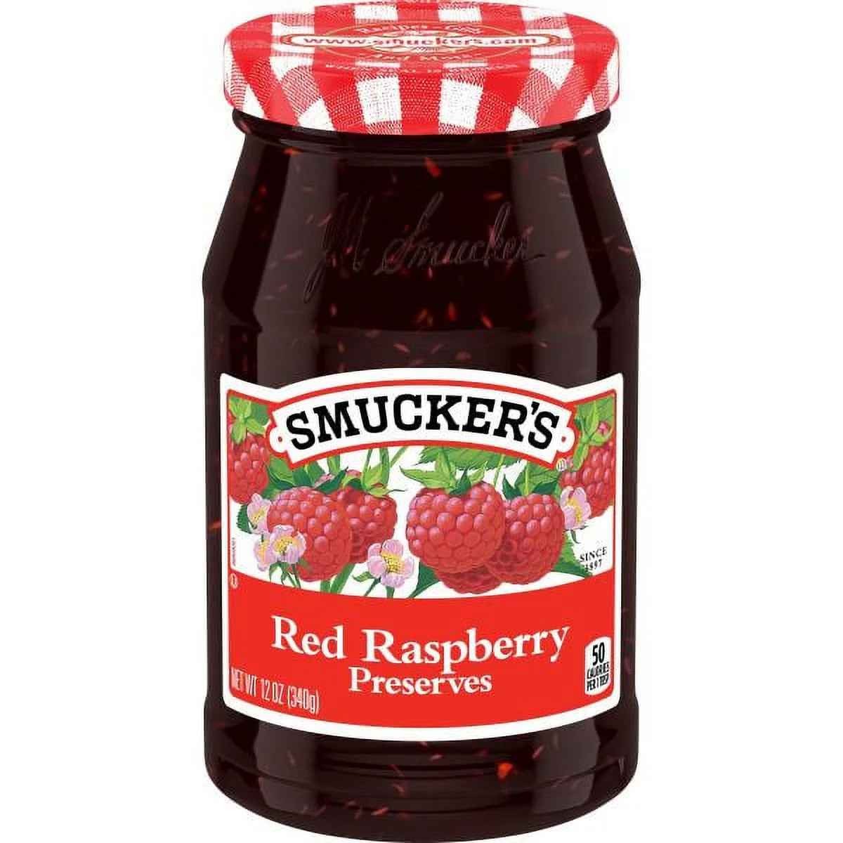 Smuckers Red Raspberry Pre 12 OZ