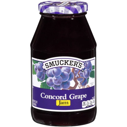 SMUCKERS GRAPE JAM                       32 OZ