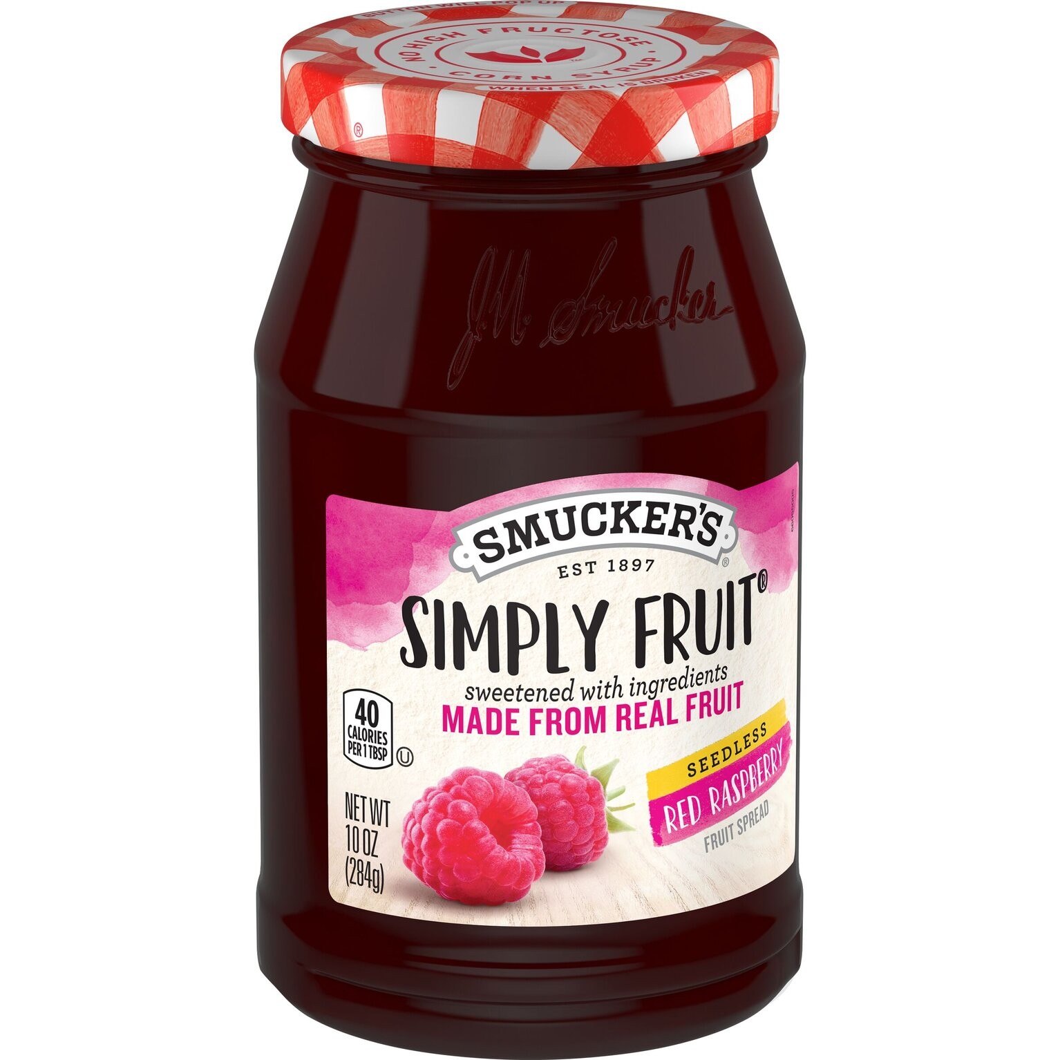 SMUCKERS SIMPLY S/L RASPBERRY SPREAD 10 OZ