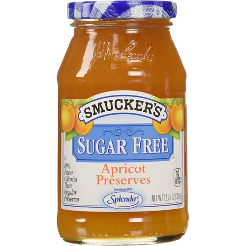 SMUCKERS SGR FREE APRCT PRESERVES 12.75 OZ