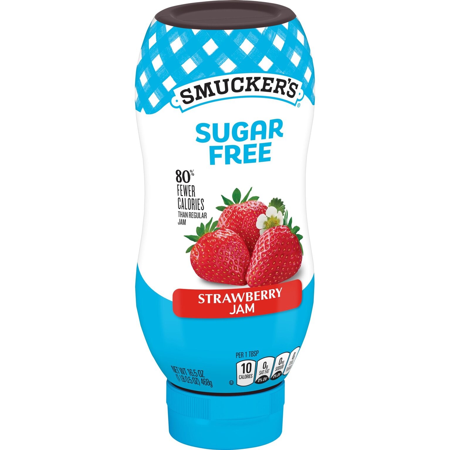 SMUCKERS SGR FREE STRAW PRESERVES 12.75 OZ