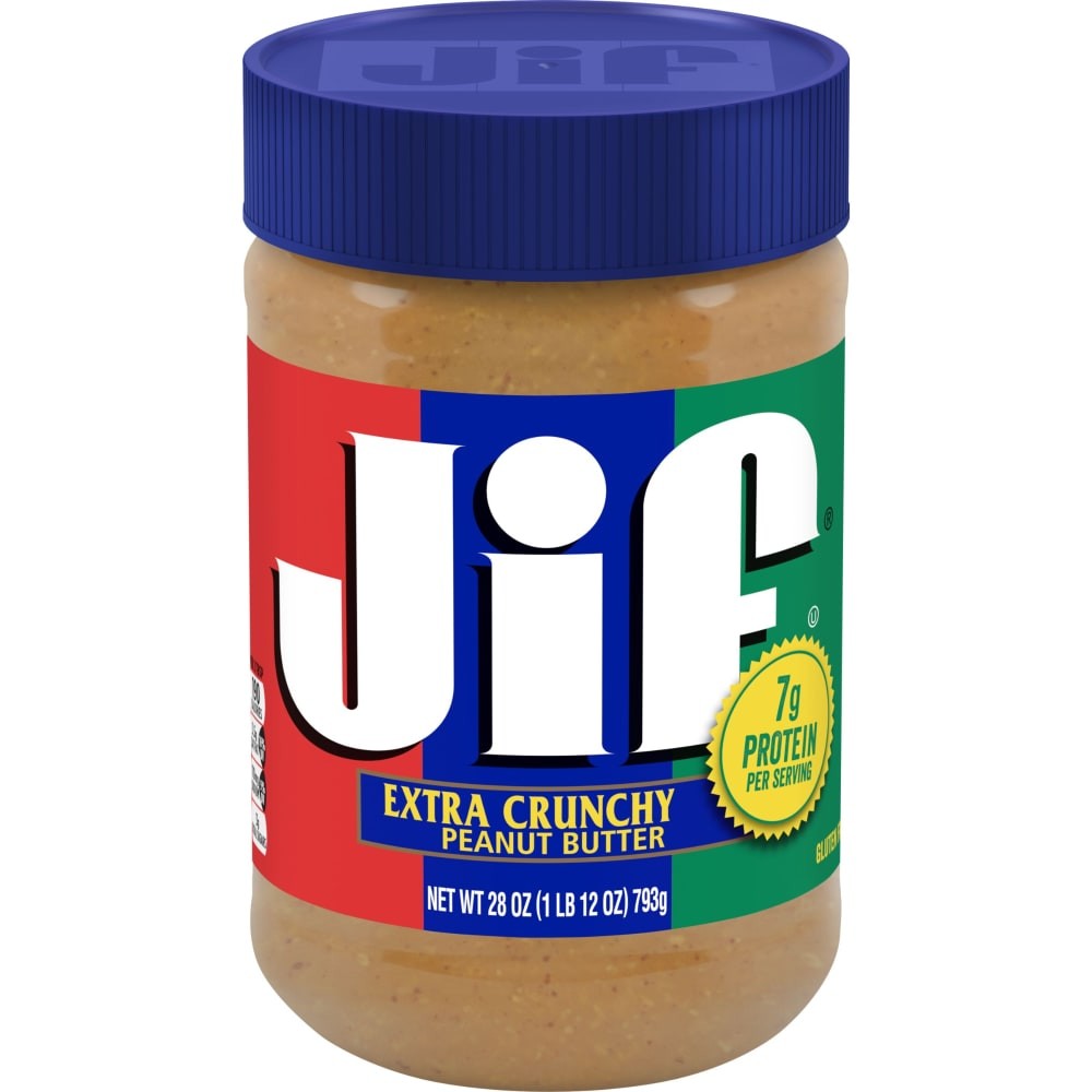 Jif Crunchy Peanut Butter 28 OZ